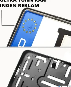 Nummerplåtshållare NoFrame Dezentofix