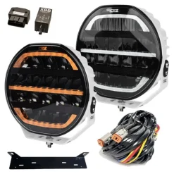 2-Pack Extraljus OZZ XR2 P9” VIT XBB
