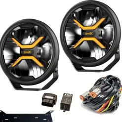 2-Pack LED Extraljus BaseX 9