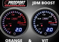 Prosport Mätare 52mm JDM-Serien Laddtryck / Boost