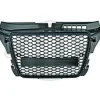 RS-Grill Blank-Svart Audi A3 8P 2008-2012 PDC