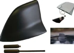 Shark Fin Antenn Svart