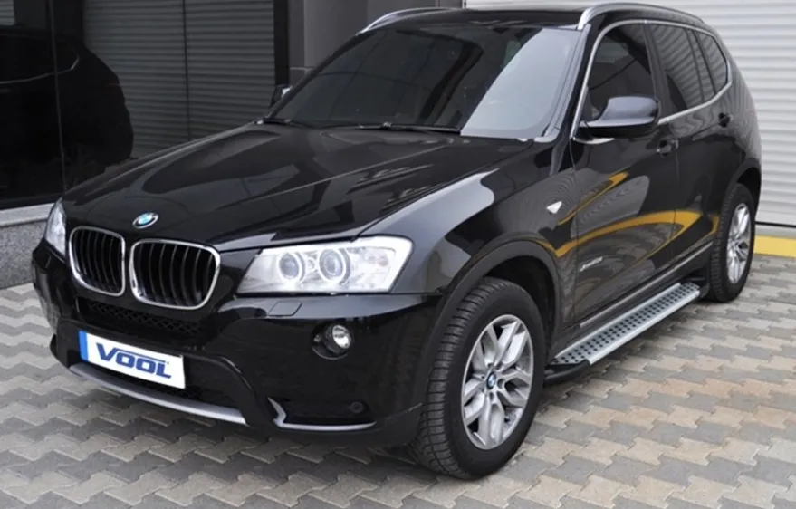 SIDESTEPS ALUMINIUM - BMW X3 2011-2017