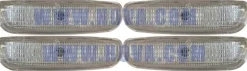 Sidomarkeringar/Positionsljus Vit Paket 4st Volvo S40/V40 Fas 1 4st