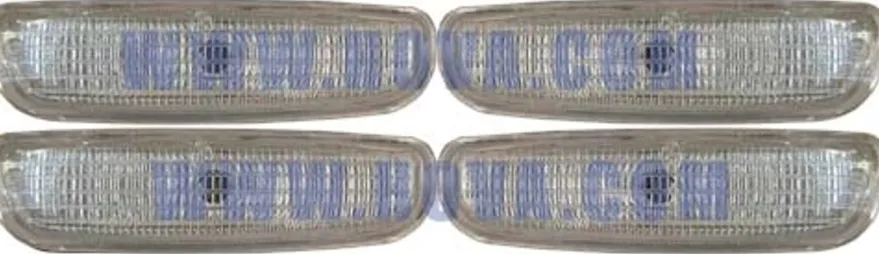 Sidomarkeringar/Positionsljus Vit Paket 4st Volvo S40/V40 Fas 1 4st