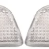 Sidomarkeringar Vit Volvo S80