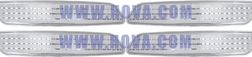 Sidomarkering/Positionsljus Paket 4st Vit Volvo S40/V40 Fas 2 4st