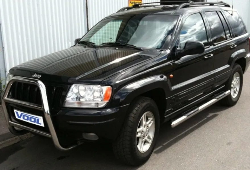 SIDORÖR 76MM - Med instegslister - Jeep Grand Cherokee 1995-2005