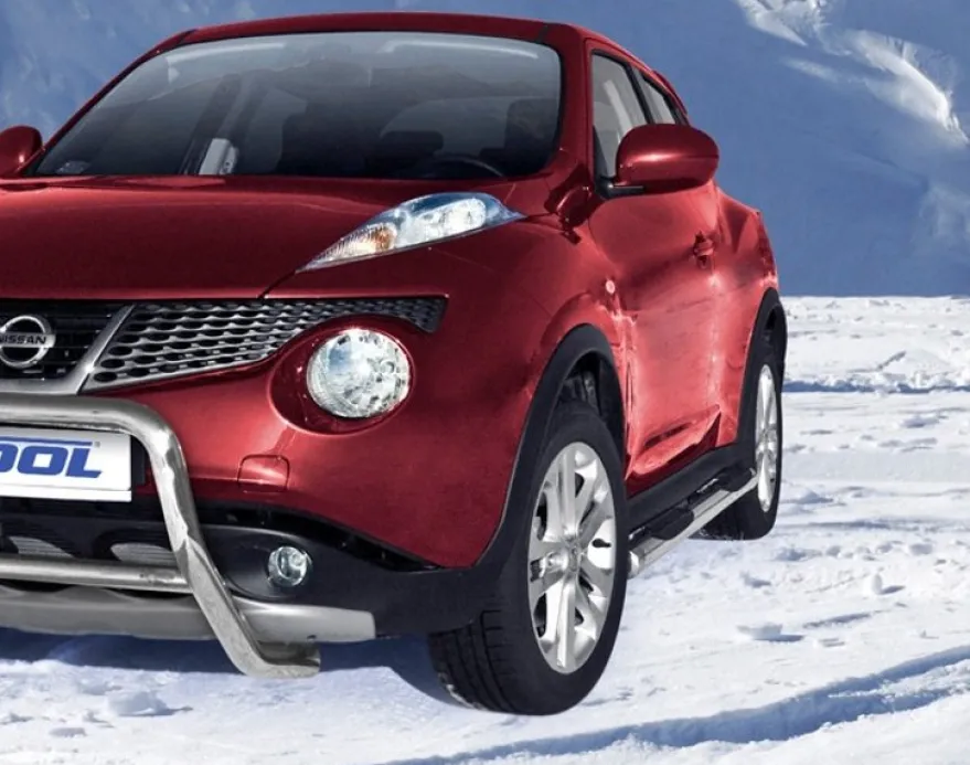 SIDORÖR 76MM - Med instegslister - Nissan Juke 2010-
