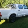SIDORÖR 76MM - Med instegslister - Toyota Hilux 2006-2015