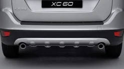 Skidplate för Bakre Stötfångare Enkelt Utblås Volvo XC60