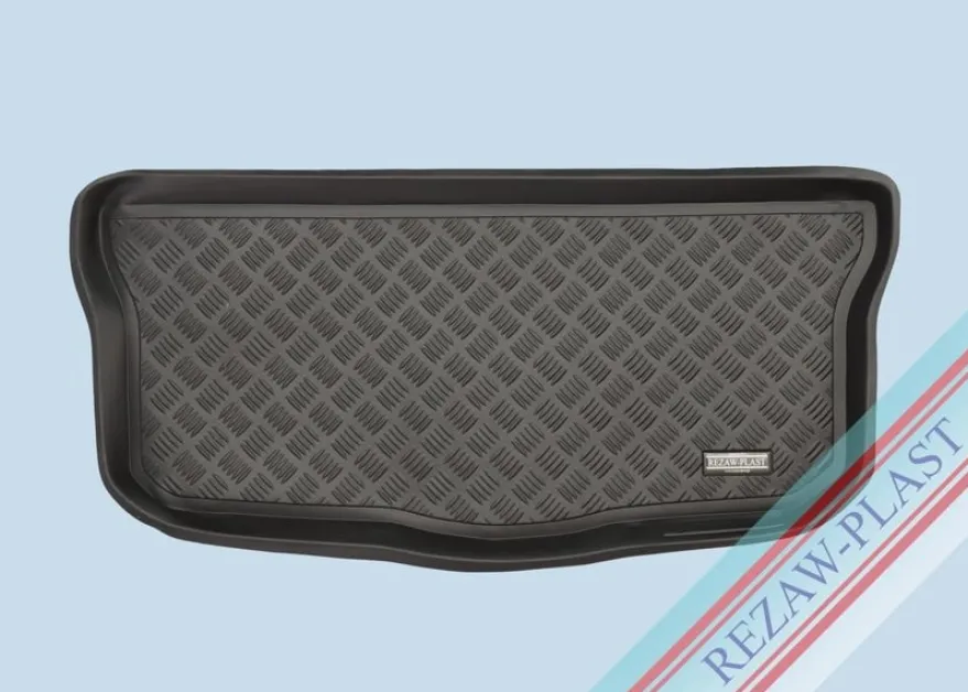Skålad Bagagerumsmatta Svart Citroen C1 II, Toyota Aygo2014-2021