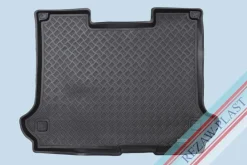 Skålad Bagagerumsmatta Svart Fiat Doblo I Panorama 2005-2009