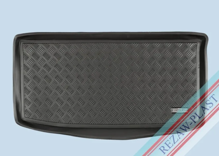 Skålad Bagagerumsmatta Svart Fiat Panda II 2003-2012