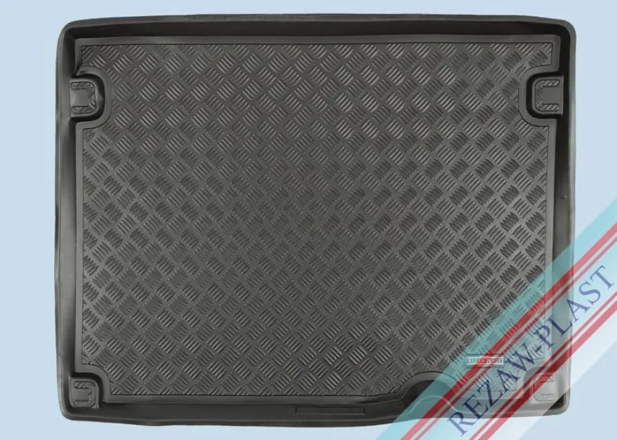 Skålad Bagagerumsmatta Svart Renault KANGOO II 2008-2021