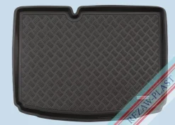 Skålad Bagagerumsmatta Svart Skoda Fabia III Hatchback 2014-2021