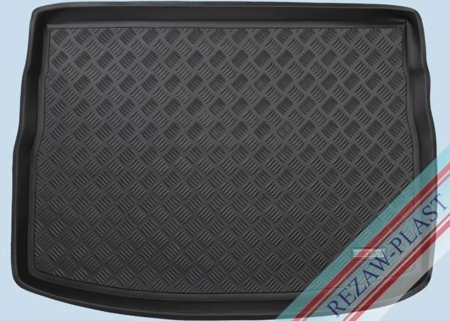 Skålad Bagagerumsmatta Svart VW Golf VII Sportsvan 2014-2018