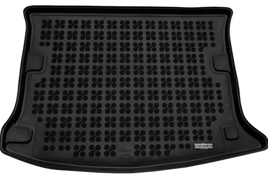Skålad Mjuk Bagagerumsmatta Svart Dacia Sandero I2008-2012