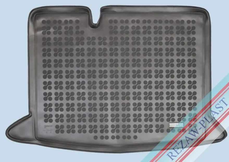 Skålad Mjuk Bagagerumsmatta Svart Dacia Sandero III 2020->