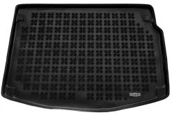 Skålad Mjuk Bagagerumsmatta Svart Renault Megane II Hatchback 2008-2016