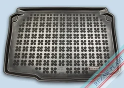 Skålad Mjuk Bagagerumsmatta Svart Seat Ibiza 5-dörrars 2008-2017
