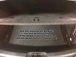 Skålad Mjuk Bagagerumsmatta Svart Volvo V40 2012-2019
