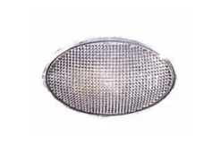 Skärmblinkers/Sidoblinkers Krom/Klarglas Vit Opel Combo, Corsa C
