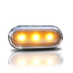 Skärmblinkers/Sidoblinkers LED Svart VW