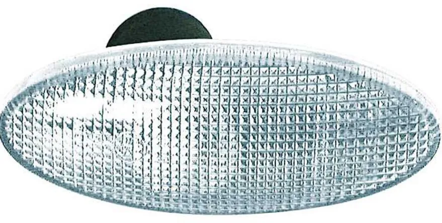 Skärmblinkers/Sidoblinkers Vit Opel Vectra B