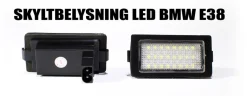 Skyltbelysning LED BMW 7-Serien E38