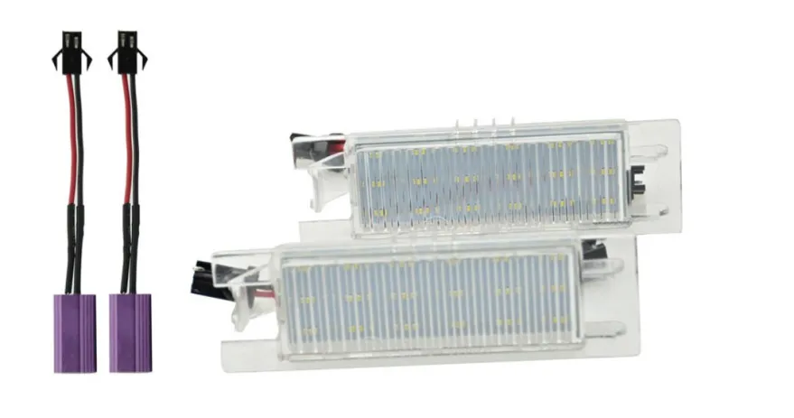 Skyltbelysning LED Opel Astra H, Astra J, Corsa D mm