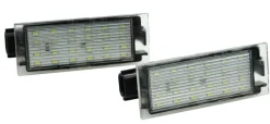 Skyltbelysning LED Renault, Dacia, Mercedes, Nissan, Opelmm