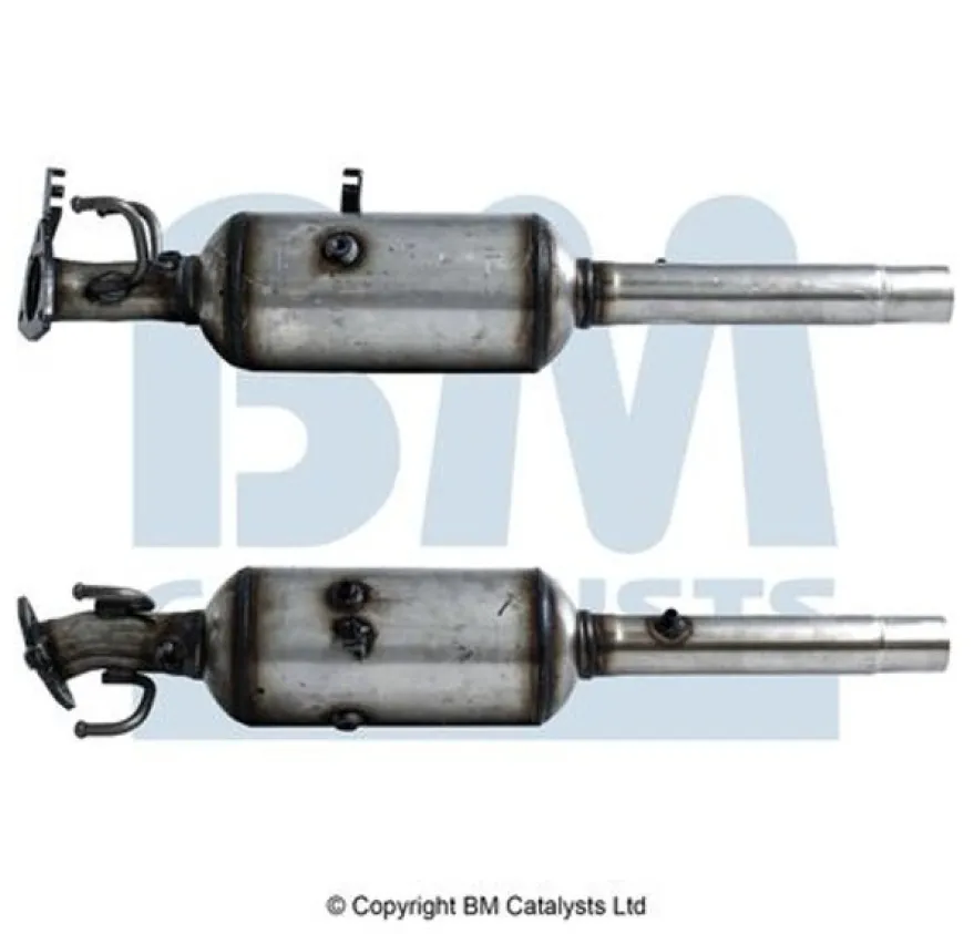 Sot-/partikelfilter, avgassystem