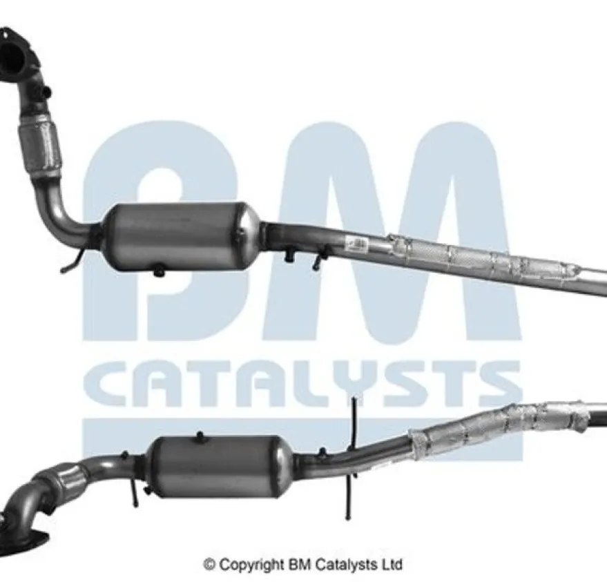 Sot-/partikelfilter, avgassystem