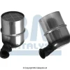 Sot-/partikelfilter, avgassystem
