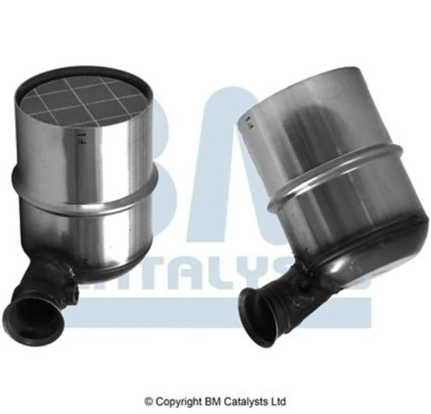 Sot-/partikelfilter, avgassystem