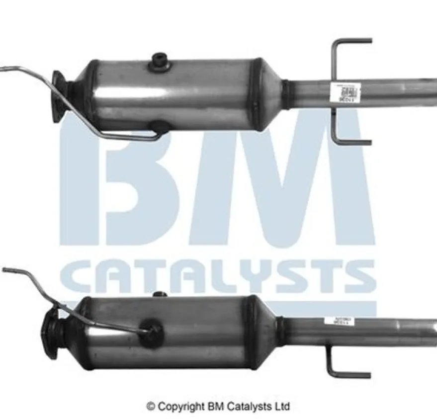 Sot-/partikelfilter, avgassystem