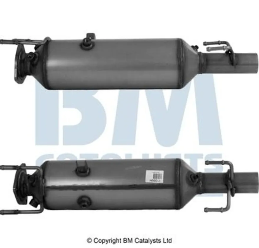 Sot-/partikelfilter, avgassystem