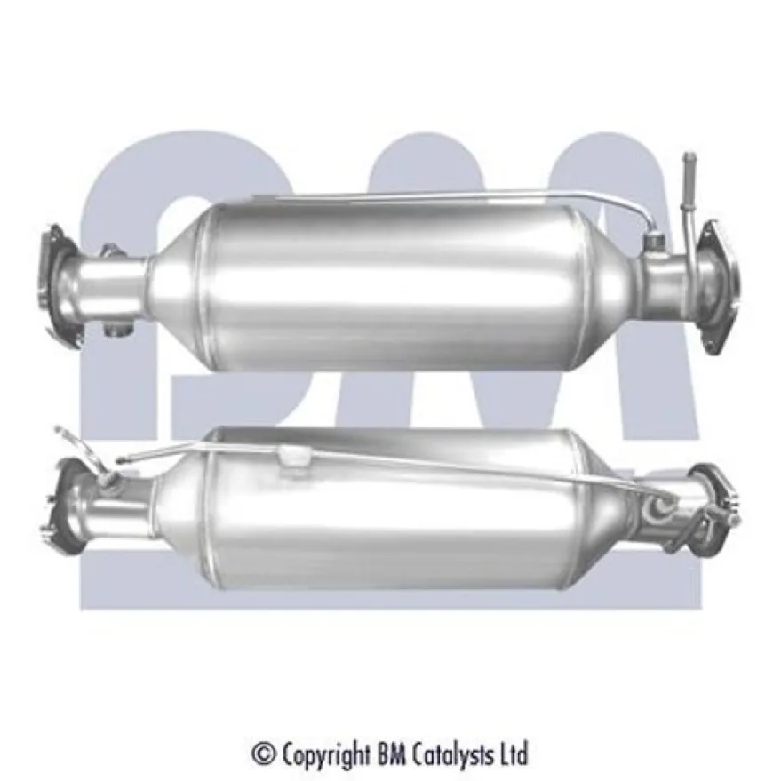 Sot-/partikelfilter, avgassystem
