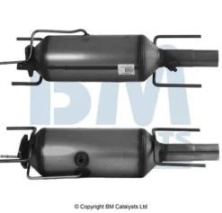 Sot-/partikelfilter, avgassystem