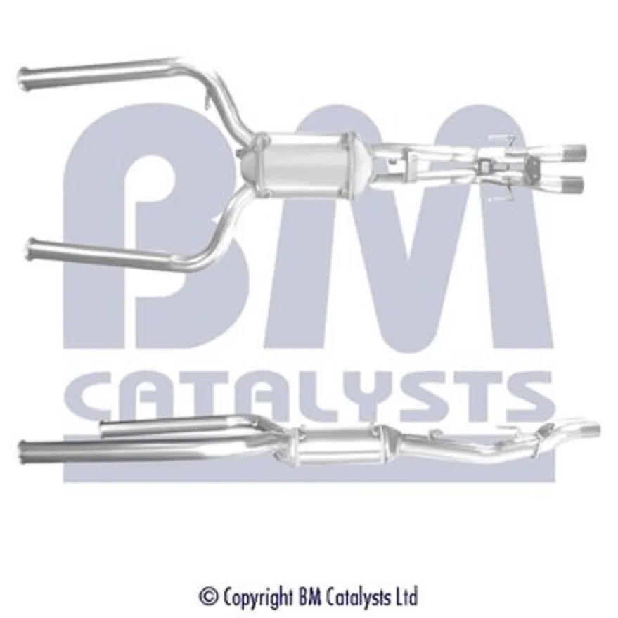 Sot-/partikelfilter, avgassystem till JAGUAR XJ (X350, X358)