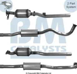 Sot-/partikelfilter, avgassystem till MITSUBISHI OUTLANDER II (CW_W)