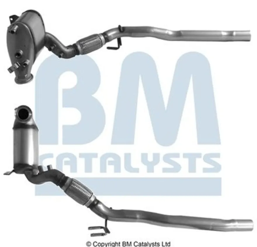 Sot-/partikelfilter, avgassystem till VW CADDY