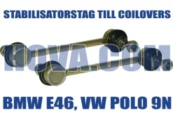 Stabilisatorstag till Coiloverssatser BMW 3-Serien E46 & VW Polo 9N