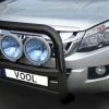 Stor 76mm frontbåge Svart - Isuzu D-MAX II 2012-2017