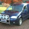 STOR TRIO frontbåge - VW Caddy 2004-2010