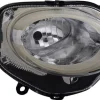 Strålkastare höger – FIAT 500/500 C, TYC med LED-varselljus
