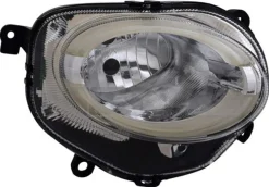 Strålkastare höger – FIAT 500/500 C, TYC med LED-varselljus