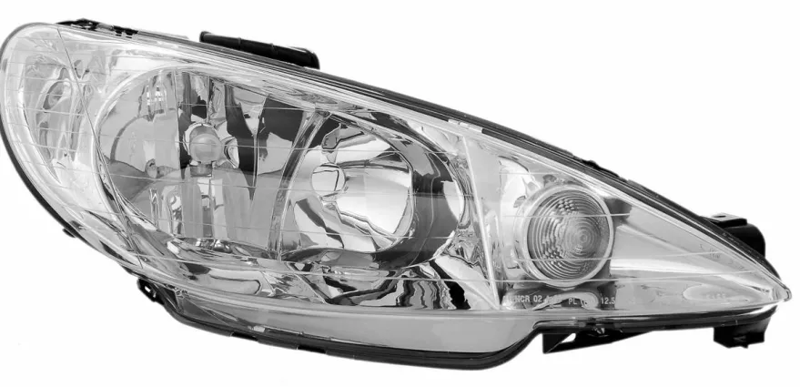 Strålkastare Höger Peugeot 206, 206 CC