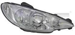 Strålkastare Höger Peugeot 206 och 206 CC 12.2005-2008